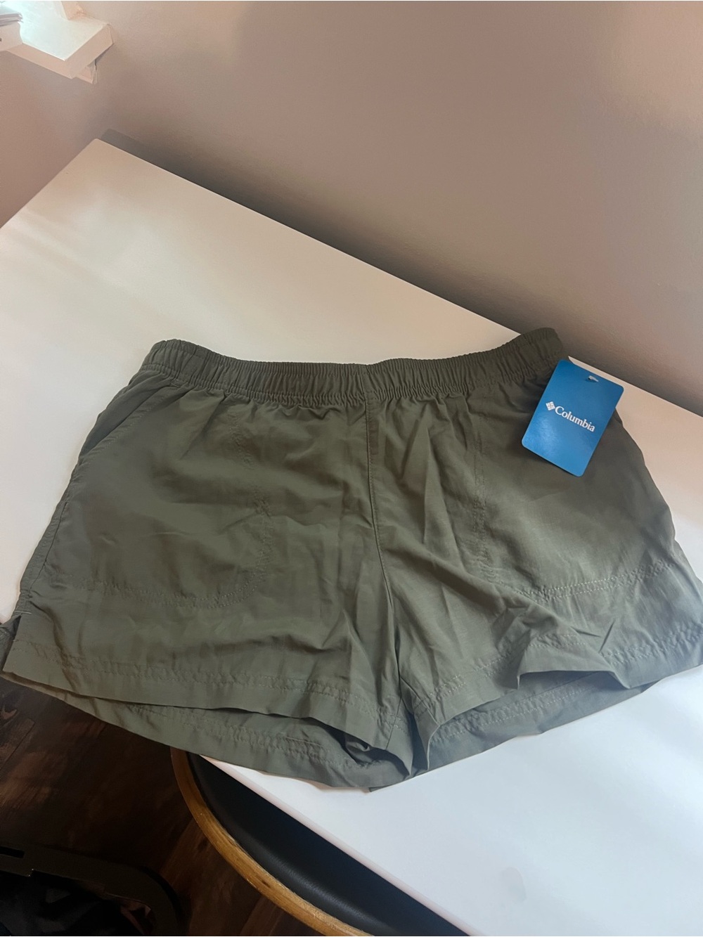 Columbia Women's Olive Active Pull-On Shorts